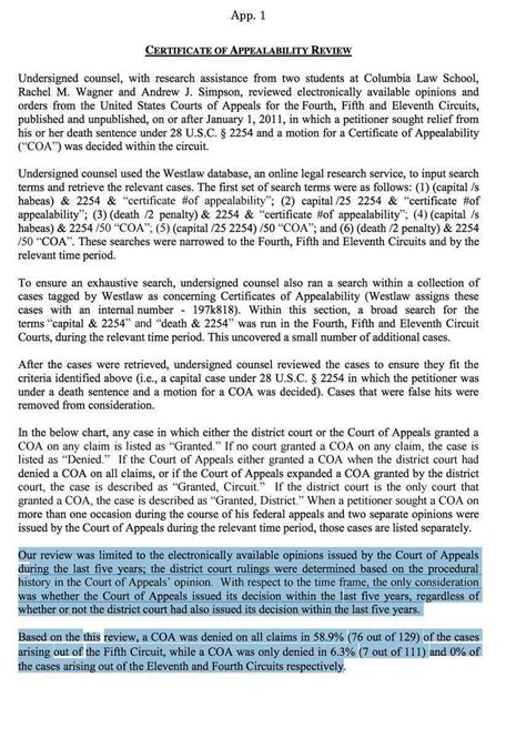 certificate of appealability 2255.